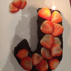 A picture of Strawberry Chocolate cake.