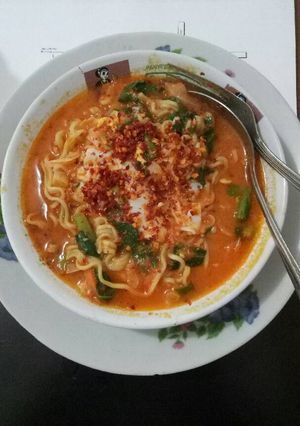 Foto resep Mie Pedas Kekinian