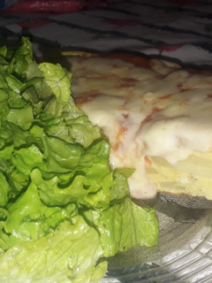 Una foto de Tortilla de papa a la pizza