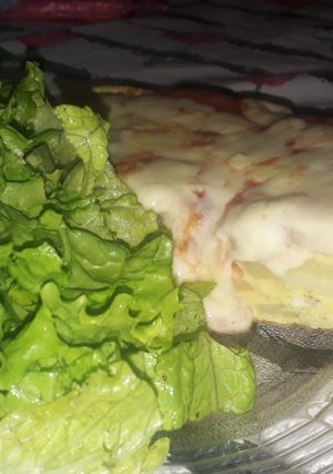 Una foto de Tortilla de papa a la pizza
