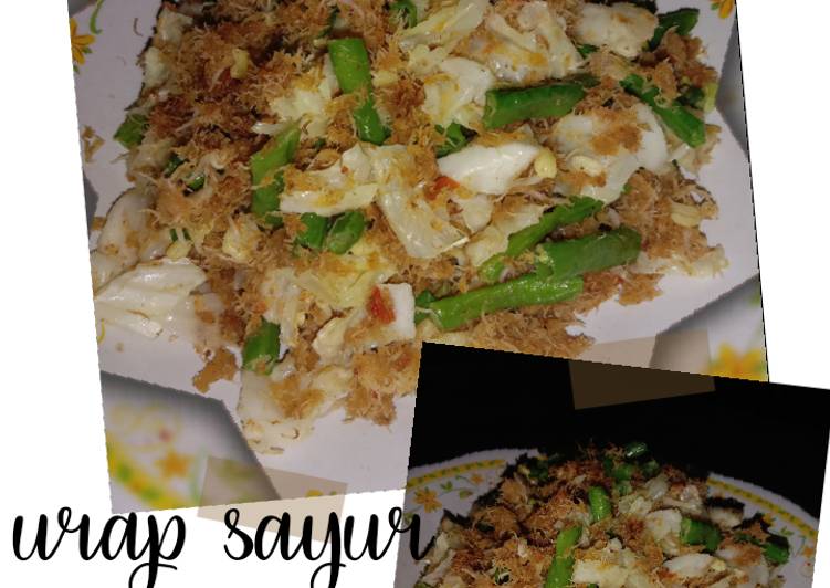 Resep 3.Urap Kacang Panjang,tauge &amp; kol yang Menggugah Selera