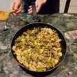 Fideos con brócoli y atún