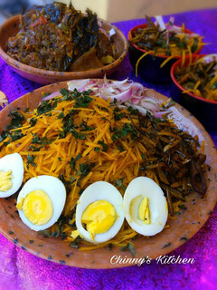 A picture of Abacha(african salad).