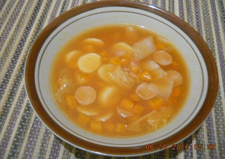 Cara Gampang Menyiapkan Sup Merah, Lezat