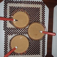 A picture of Banana chocolate dessert.