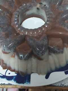 Foto resep Puding oreo with milk vla