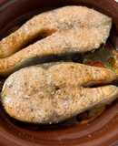 Salmón al horno - Laura