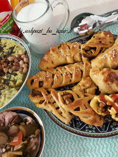 عکسی از دستور اشترودل گوشت