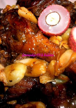 Une photo de Canard frais aux litchis
