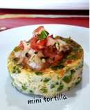 Mini tortilla de pencas de acelga