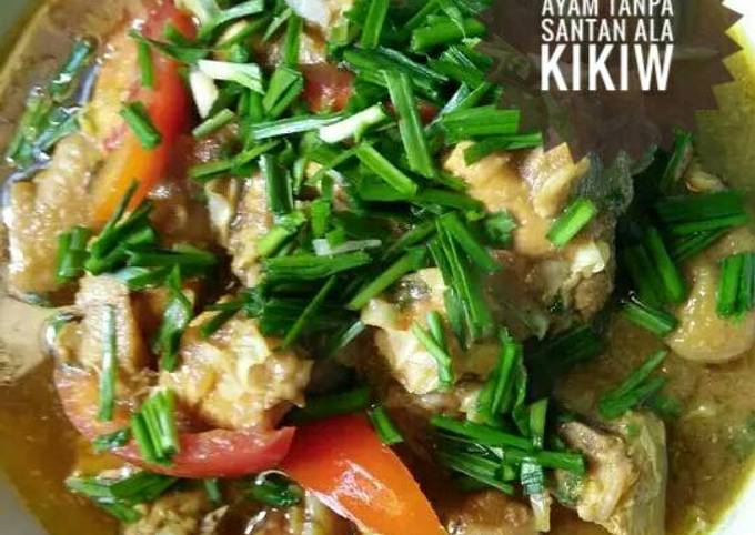 Resep Tongseng Ayam Tanpa Santan Oleh Authorizki Cookpad