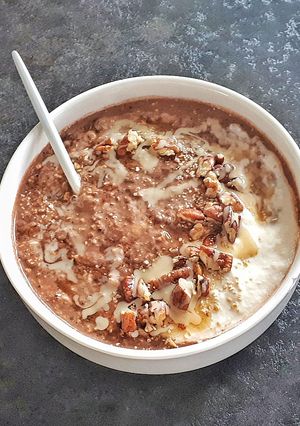 Une photo de "Brownie batter bowl"