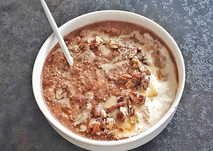 Comment faire Préparer Délicieux "Brownie batter bowl"