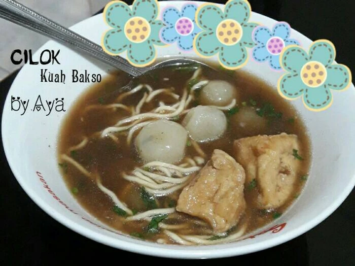 Langkah Mudah untuk Menyiapkan Resep Cilok Kuah Bakso yang Bisa Manjain Lidah Anti Ribet, Mantap Sekali