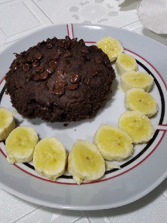 Una foto de Mug cake vegano de chocolate -sin TACC- ☕🍫 :)