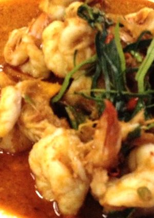 รูปของ พะแนงกุ้งสด