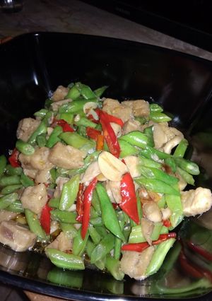 Foto resep Tumis buncis jamur dan gembus