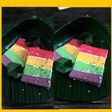 Rainbow cake steam