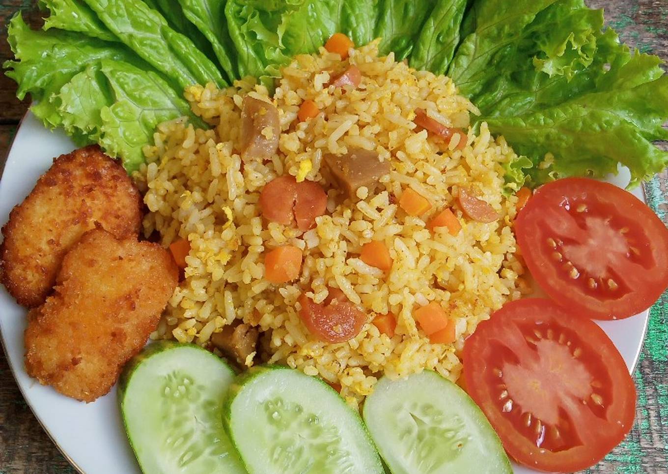 Nasi Goreng Bumbu Kari