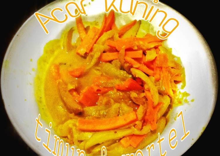 Acar Kuning (timun wortel)