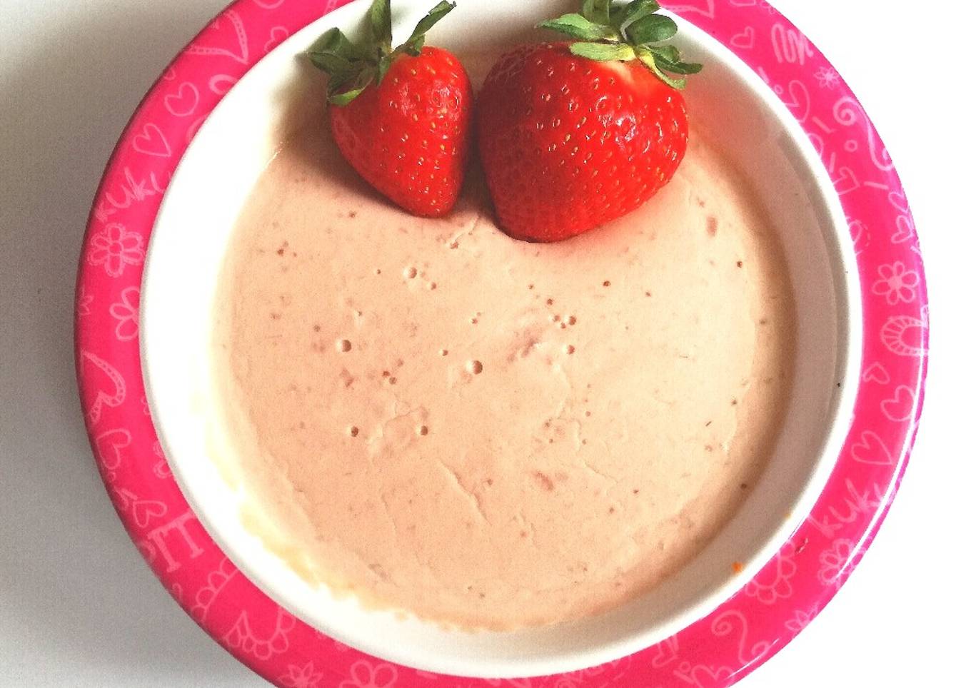 Petit suisse de fresa en Mycook