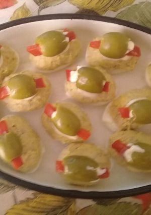 Una foto de Huevos rellenos
