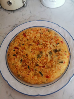Una foto de Tortilla de patata en microondas