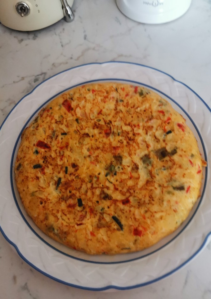 Una foto de Tortilla de patata en microondas