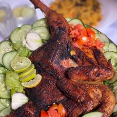 A picture of Grilled chicken.