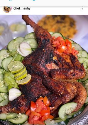 A picture of Grilled chicken.
