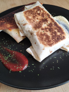 Una foto de Fajitas de carne con verdura