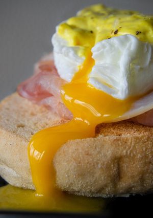 Une photo de Oeuf bénédicte à l'anglaise
