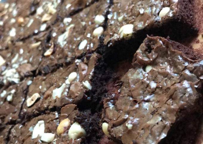 Brownie beurre salé