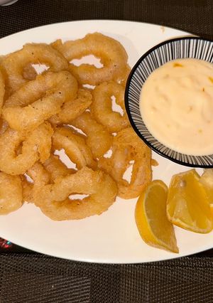 A picture of Calamari Squid - Perfect Everytime 👅❤️.