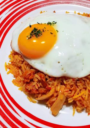 A picture of 韓式泡菜炒飯 KIMCHI FRIED RICE.