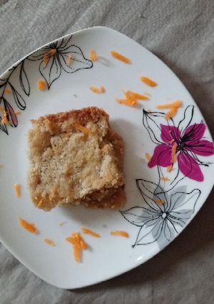 صورة لوصفة كيك الجزر 🥧