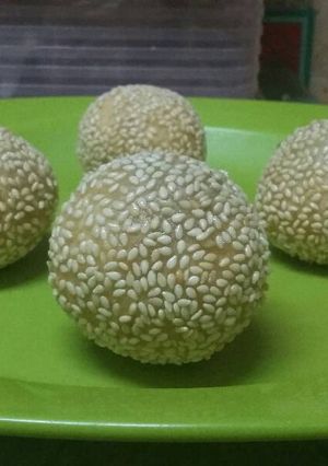 Foto resep Onde onde isi kacang merah