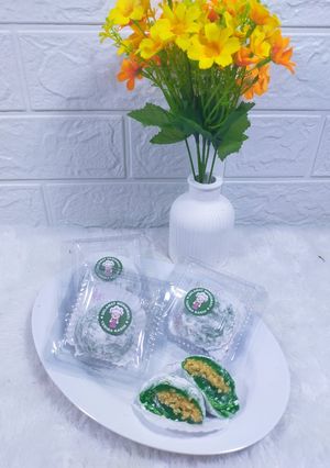 Foto resep Kue mochi kacang tanah