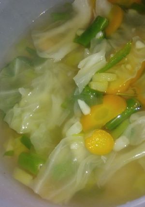 Foto resep Sayur sop sederhana