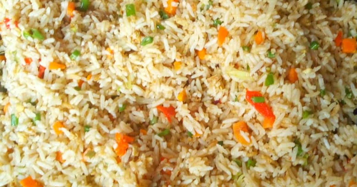 Garnished jollof rice Recipe by Amaka Patience Emmanuel Cookpad
