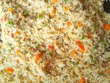 Garnished jollof rice