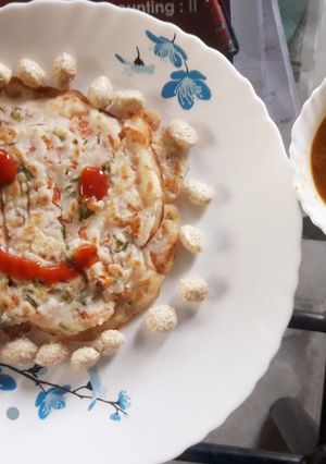 A picture of Veg rice flour pitha.