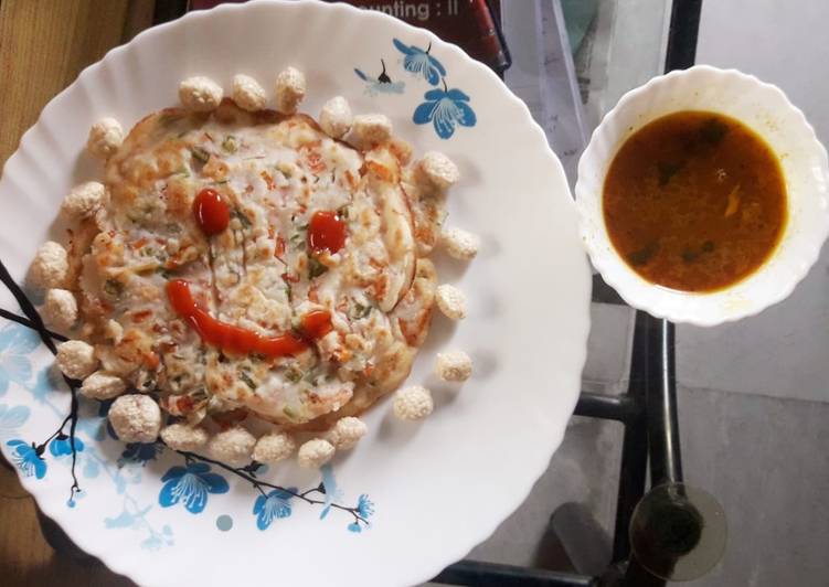Recipe of Homemade Veg rice flour pitha