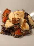 Haloumi quinoa with roasted beetroot & squash