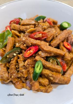 Foto resep Oseng Tempe Manis Pedas