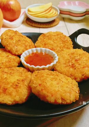 蘋安蝦餅 的食譜成品照片