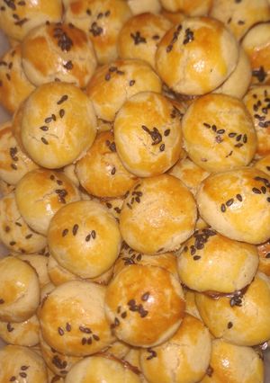 Foto resep Edgy Round Peanut Butter Cookies