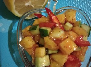 Foto resep Acar nanas / Zhalatah