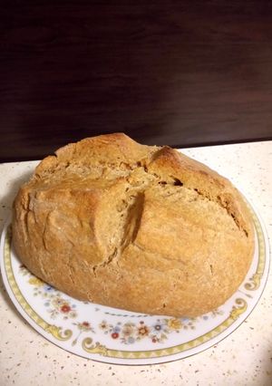 Teljes kiőrlésű kenyér recept fotója