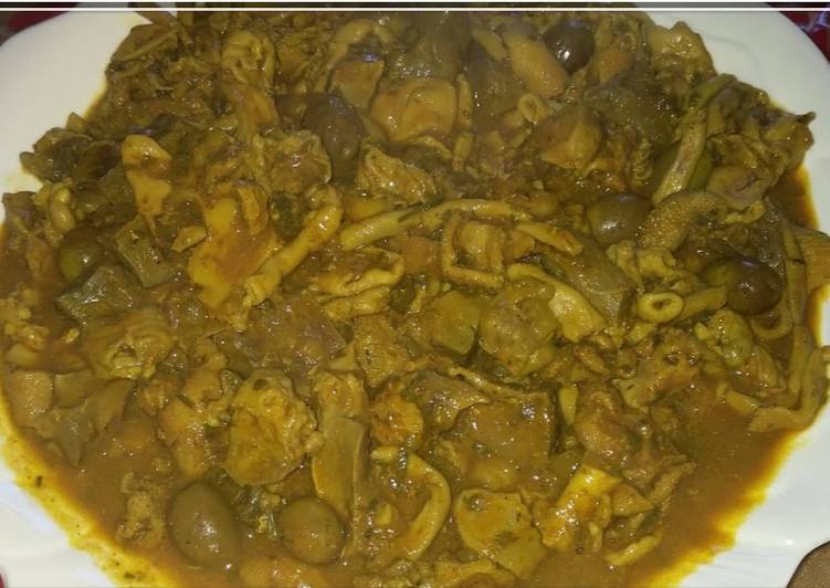 التقلية المغربية..او الكرشة او الكمونية 🍛😋